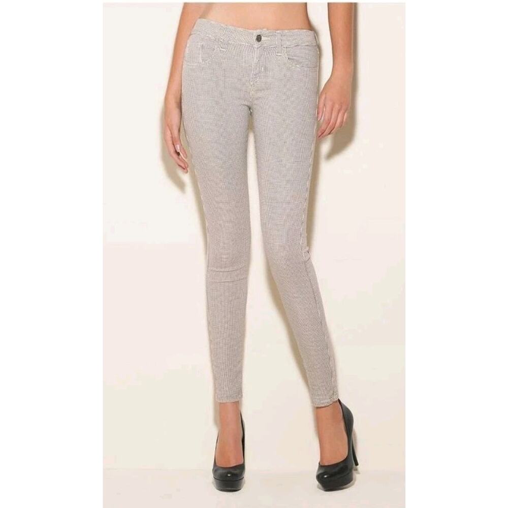 Vintage Guess Houndstooth Brittney Legging Sz 27 Classic Skinny